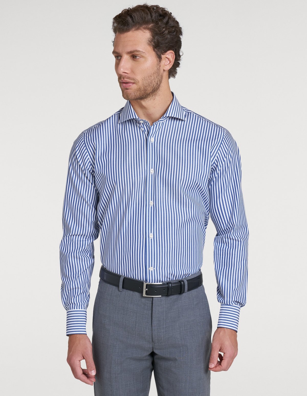 Camicia bastoncino in cotone