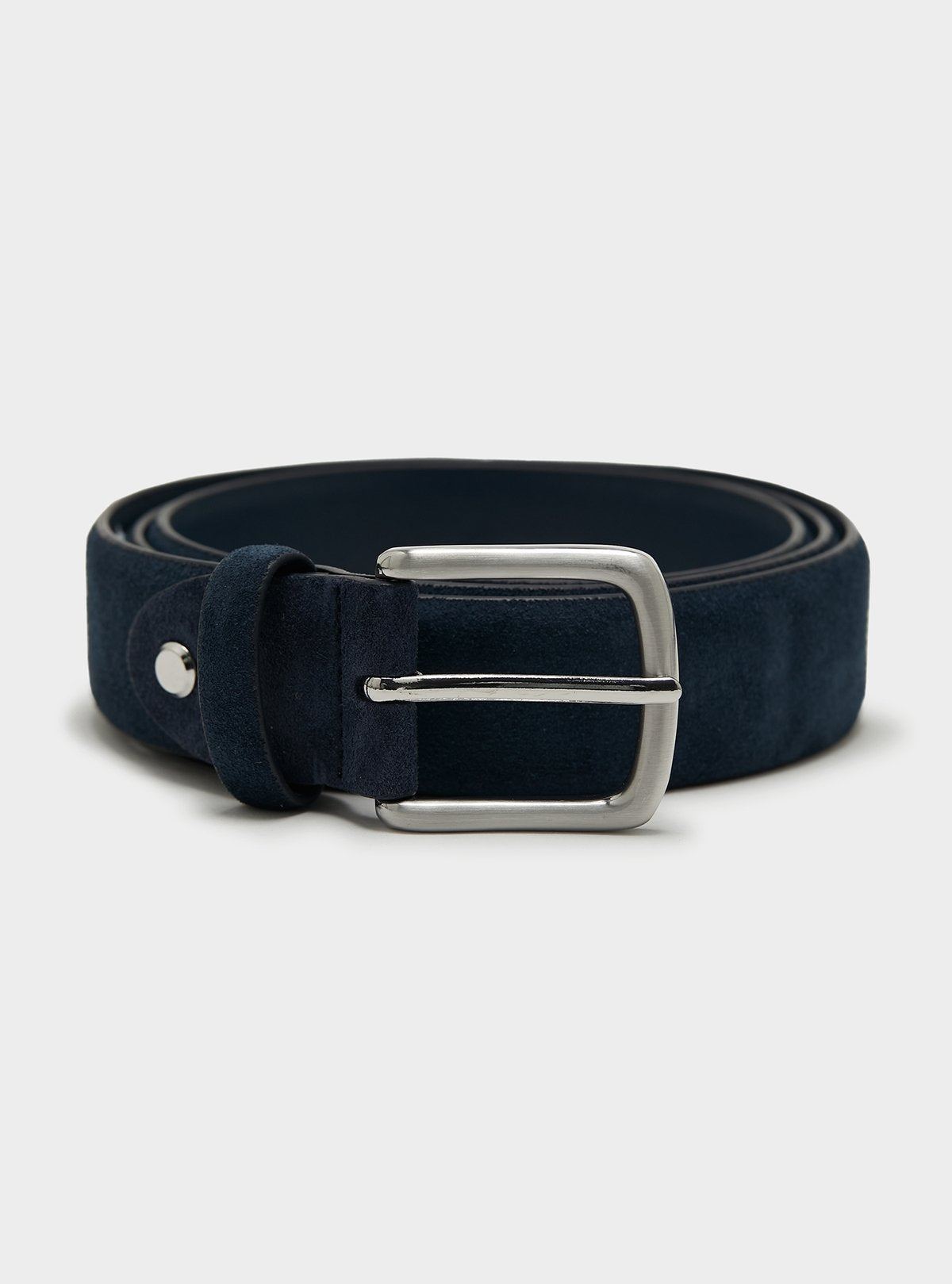 Suede belt