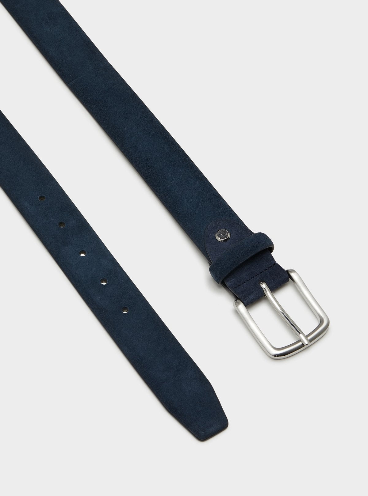 Suede belt