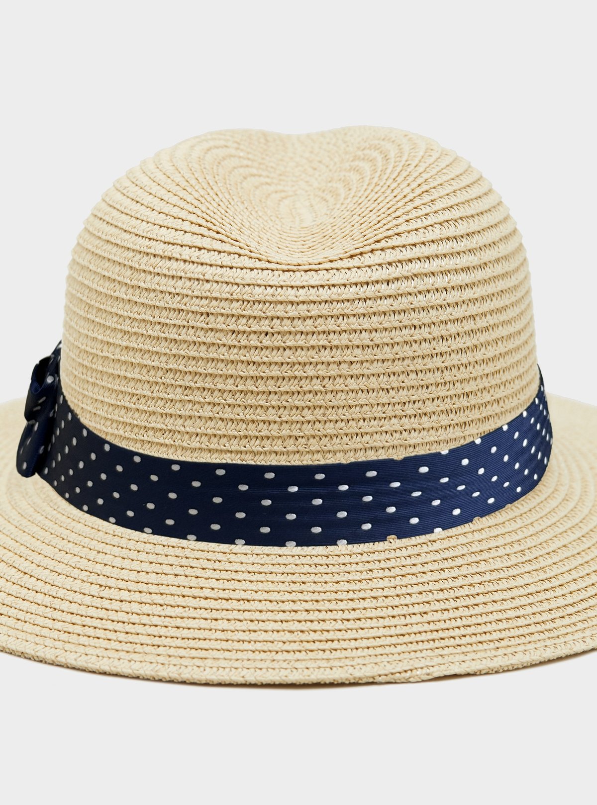 Tie-pattern hat