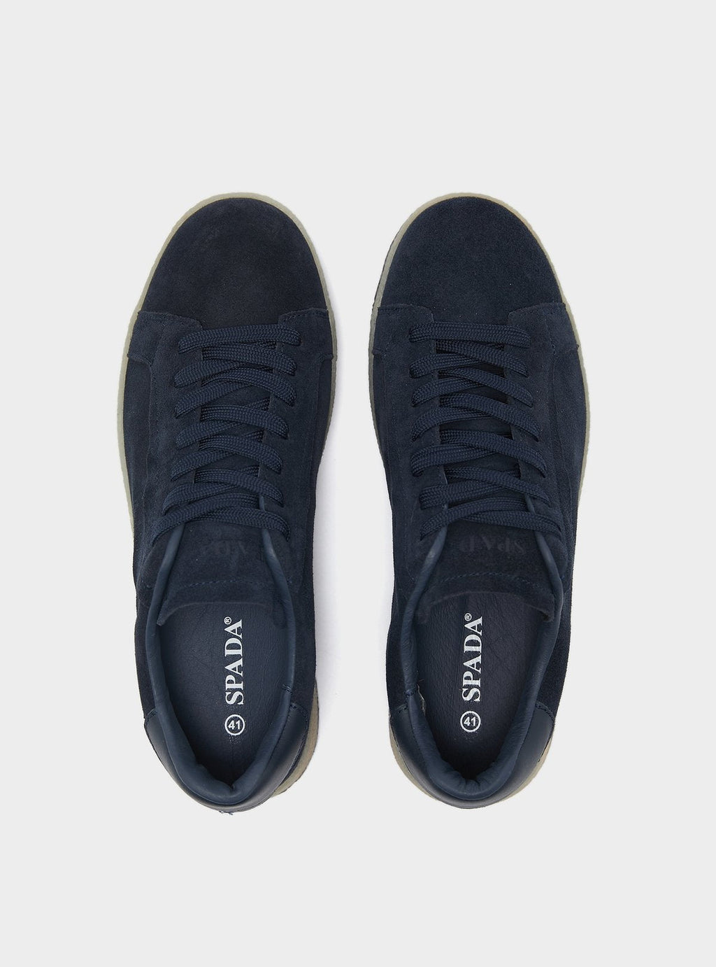Sneakers in pelle scamosciata