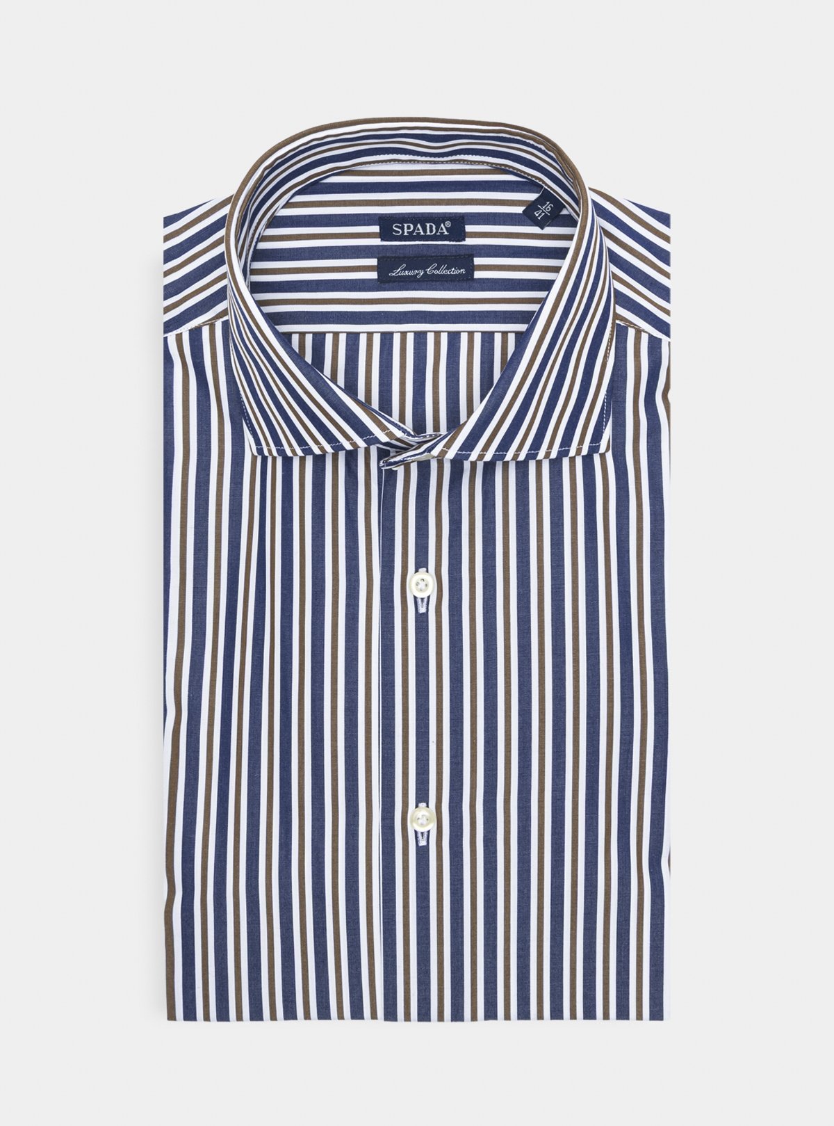 Camicia multiriga in puro cotone-0