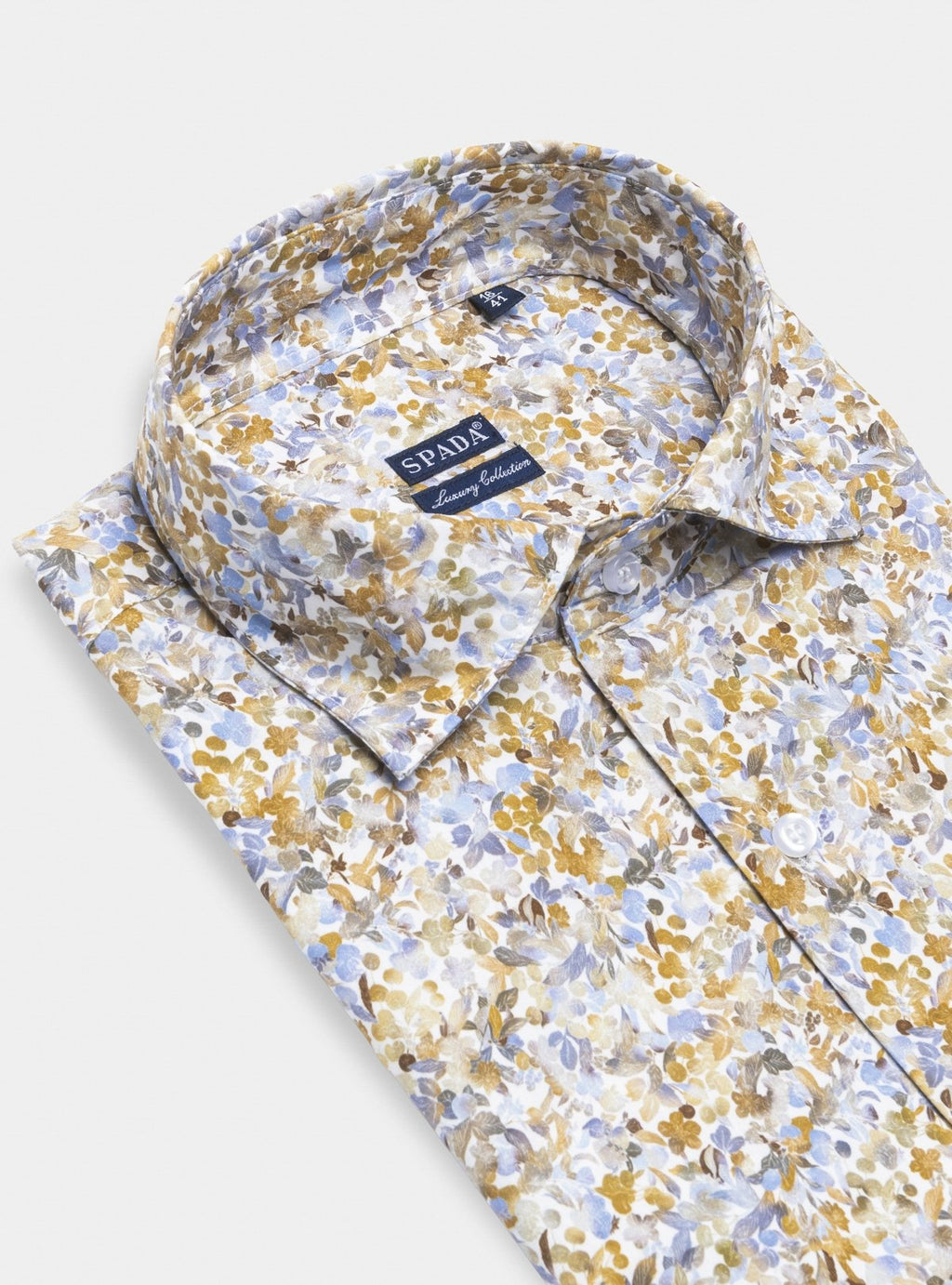 Camicia floreale in puro cotone