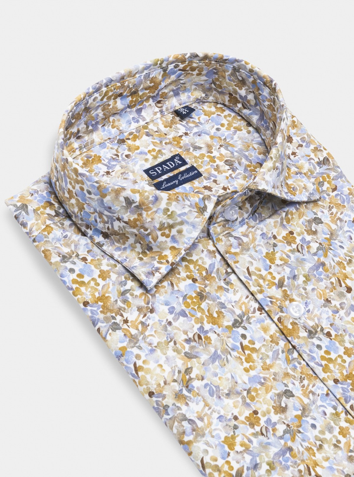 Camicia floreale in puro cotone
