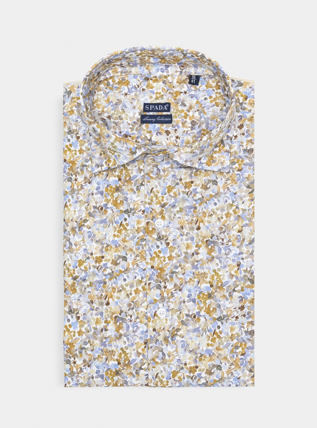 Camicia floreale in puro cotone
