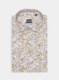 Camicia floreale in puro cotone