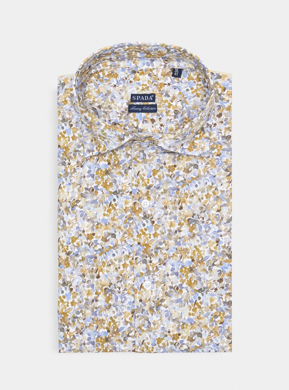 Camicia floreale in puro cotone