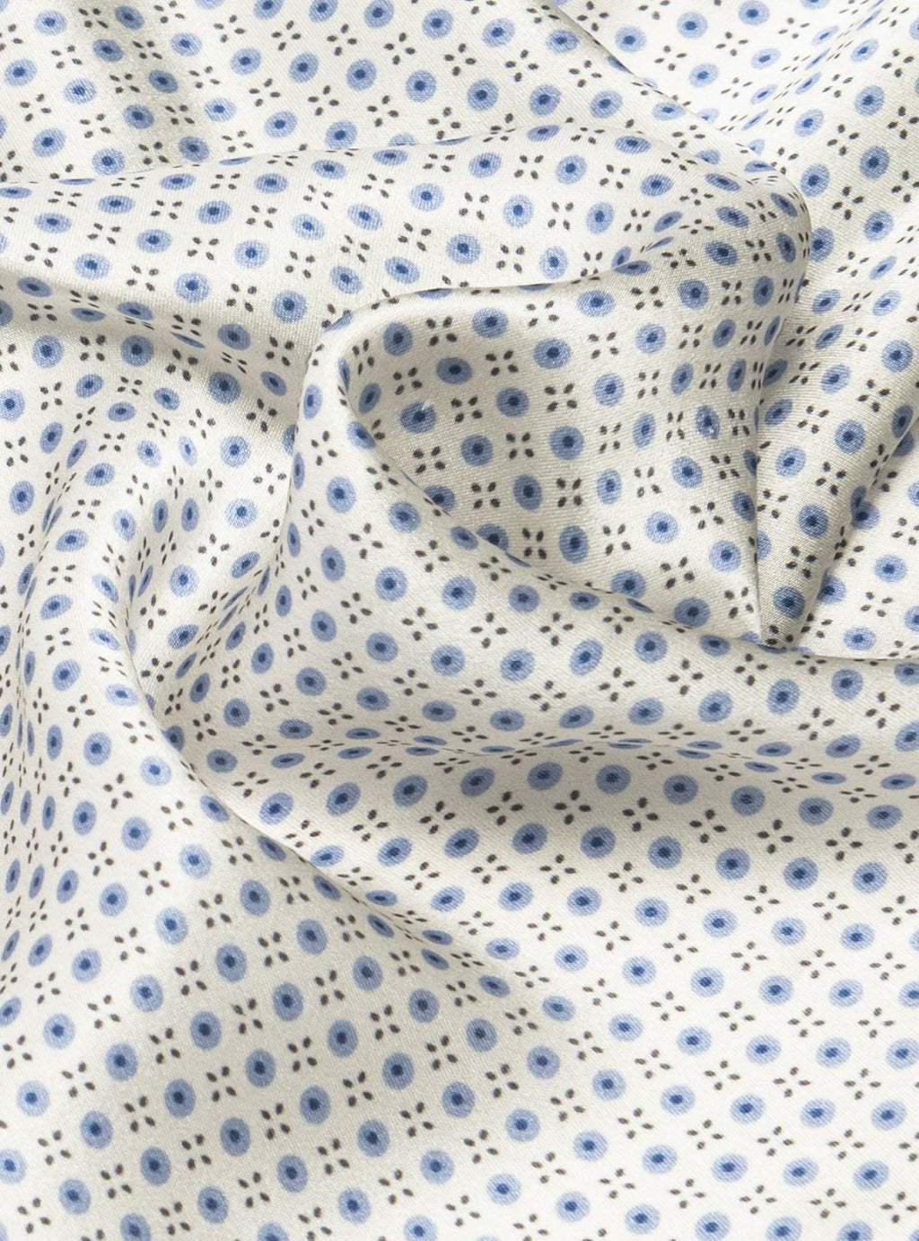 Pochette in pura seta a fantasia-1